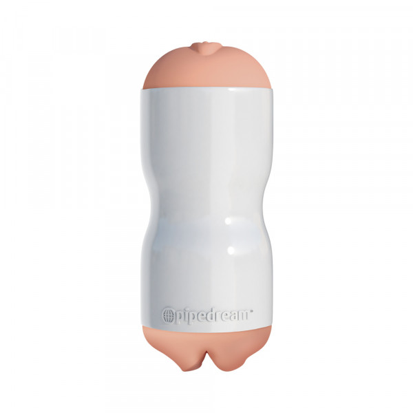 Tight Grip Pussy/Mouth Masturbator Beige — image 4 of 12