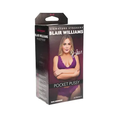 Signature Strokers Ultraskyn Blair Williams Pocket Pussy Tan