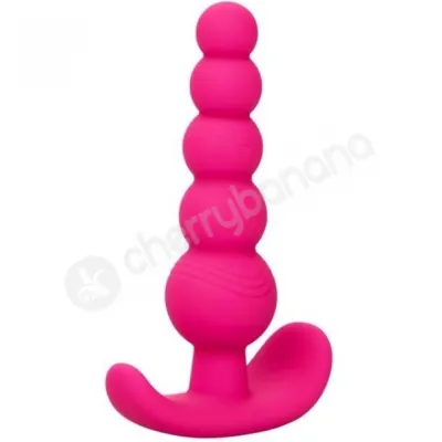 Calexotics Cheeky X 5 Beads Flexible Pink Silicone Anal Beads