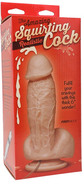 6" Squirting Cock + Balls