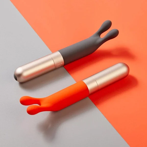 Love Not War Laska Sustainable Made Bullet &amp; G-Spot Vibrator - Orange