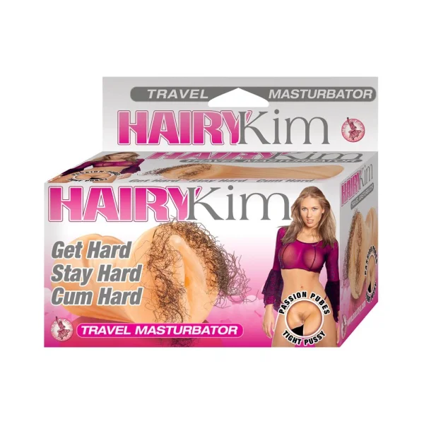 Hairy Kim Travel Pussy Masturbator Beige
