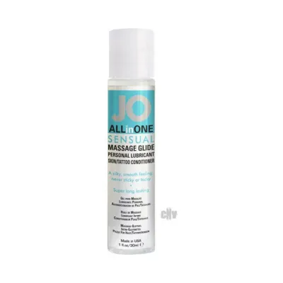 All In One Massage Glide Sensual 12 Count 1oz Display