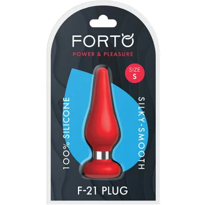 Small F 21 Tear Drop Butt Plug