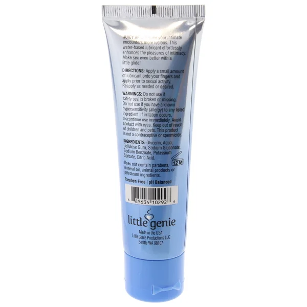 Juicy AF Water Based Gel Lube 2oz/59ml