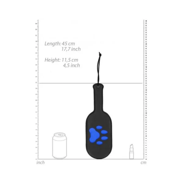 Puppy Play Paw Paddle Blue