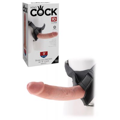 Pipedream Strap On Harness With 9 Realistic Dildo