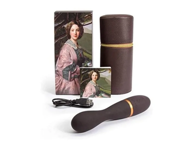 Vibrating Pleasure Wand with Leather Case by Coco De Mer