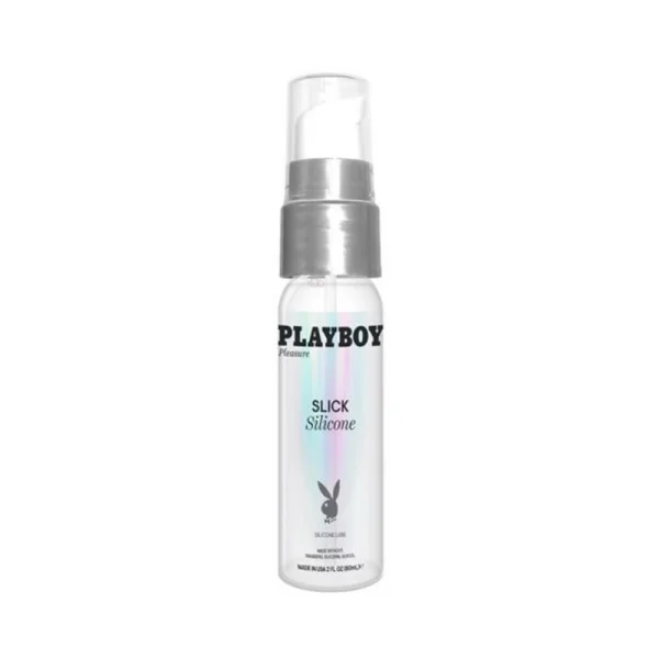 Lubricants: Playboy Slick Silicone Lubricant 2 Oz.