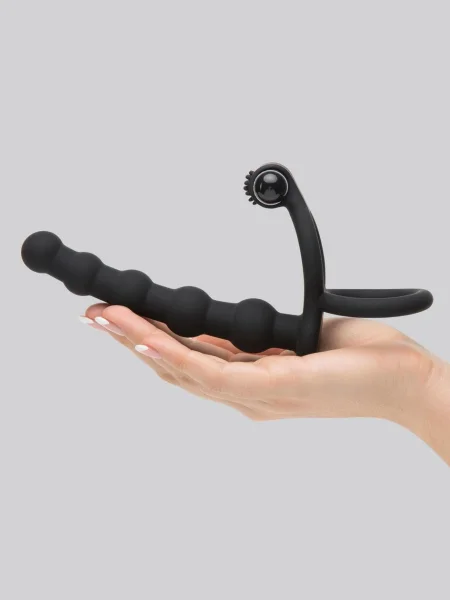 Lovehoney Double Fun Vibrating Beaded Double Penetration Strap-On
