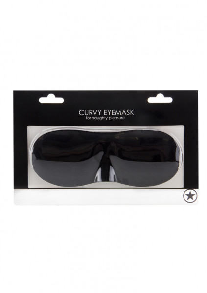 Curvy Eyemask - Black - Sex Mask