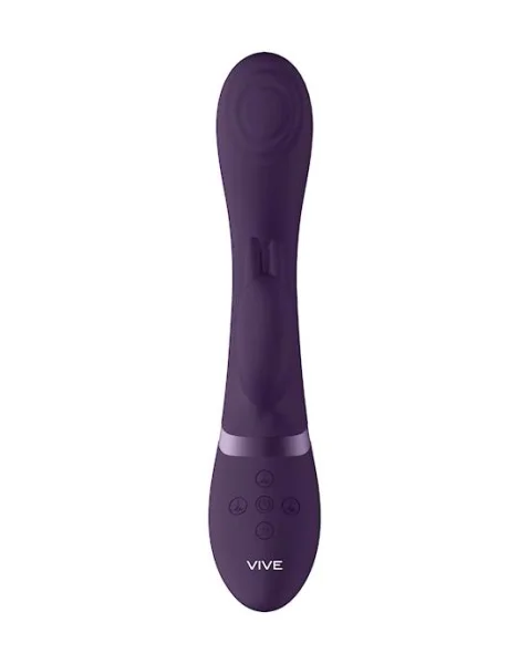 Cato - Pulse G-spot Rabbit  - Purple - 8 Inch