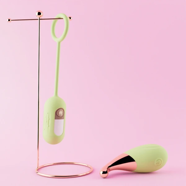 Play With Me Blooming Bliss Mini Pinpoint Wand & Egg Vibrators With Charging Case & Remote By Blush