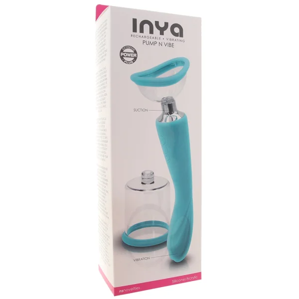 NS Novelties Inya Pump & Vibe Teal