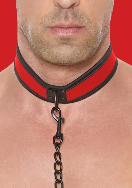 Ouch! Luxury Collar with Leash