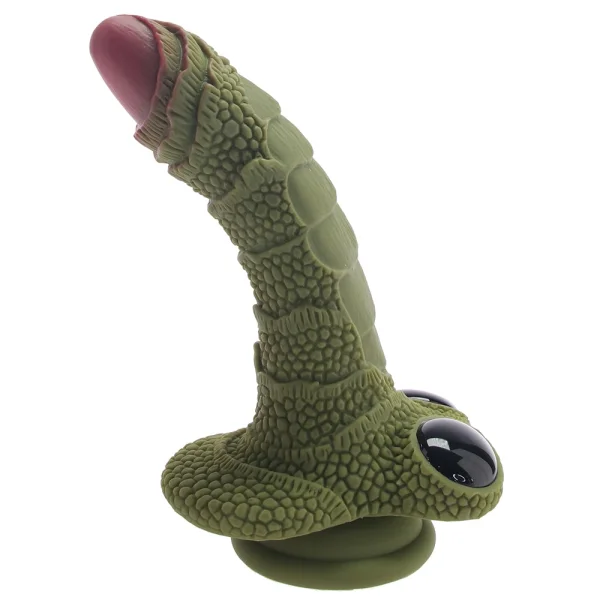 Creature Cocks - Swamp Monster Green Scaly Dildo