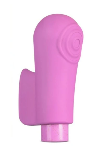 Gaia Eco Delight Rechargeable Waterproof Plant Based Clitoral Vibrator By Blush - Purple