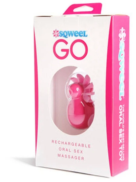 Sqweel Go Rechargeable Oral Sex Simulator