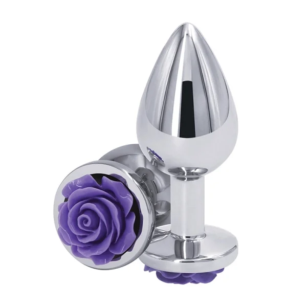 NS Novelties Rear Assets Rose Medium Plug