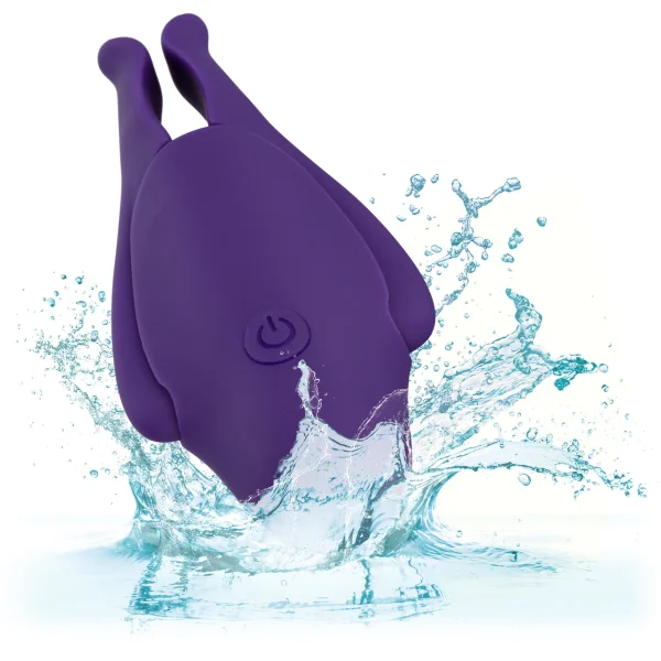 CalExotics Rechargeable Nipplettes Vibrating Nipple Clamps