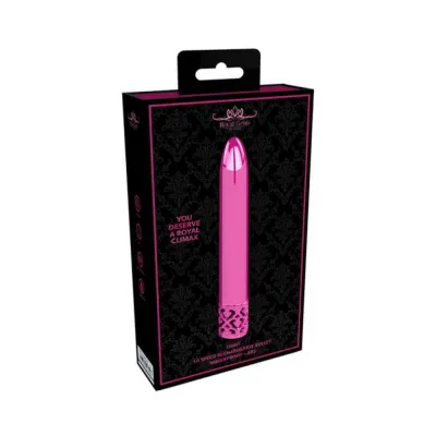 Royal Gems Shiny Abs Rechargeable Bullet Pink