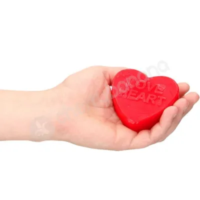 S Line Rose Scented Heart Soap Love Heart