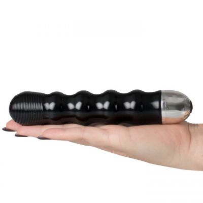 Hot Hardware Metalhead Black Stainless Steel 20 Function Vibrator