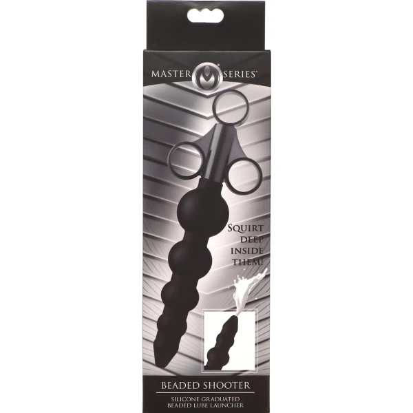 Silicone Graduated Beads Lube Launcher