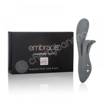 Embrace Grey Sweetheart Wand Vibrator