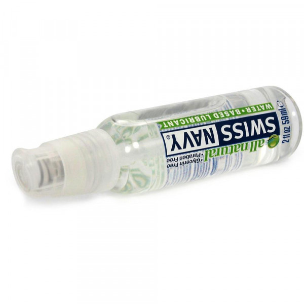 Swiss Navy All Natural Water Based Lubricant - 2oz