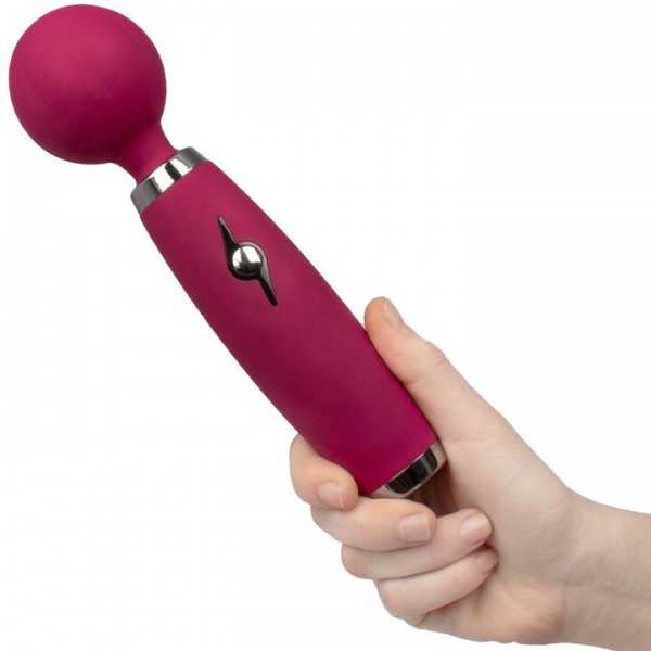Bondara Powerhouse Burgundy 8 Function Rechargeable Wand Vibrator — image 5 of 5