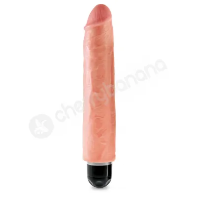 King Cock Flesh 10 Vibrating Stiffy