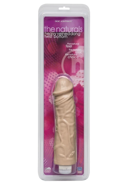 Naturals Heavy Veined Thick Dong (flesh)