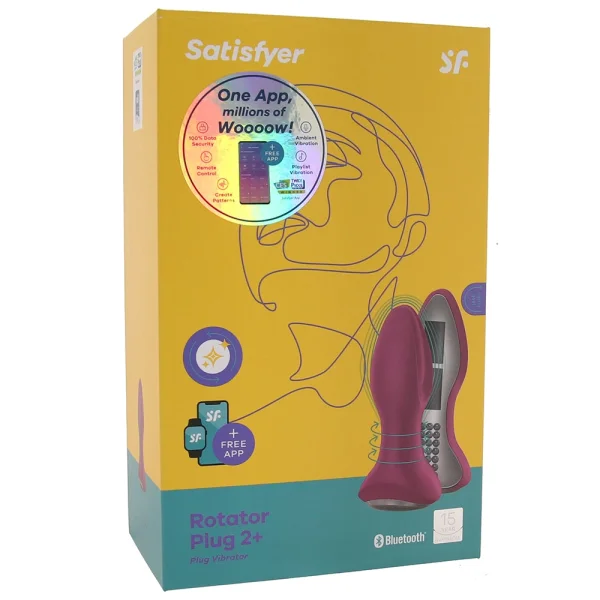 Satisfyer Rotator Plug 2+ App Vibe — image 10 of 12