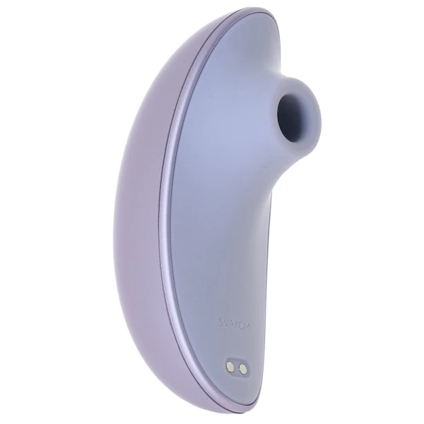SVAKOM Pulse Galaxie App Enabled Pressure Wave Clitoral Stimulator With Starlight Projector - Metallic Lilac