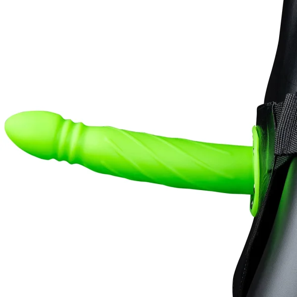Ouch! Twisted 8 Inch Hollow Strap-On