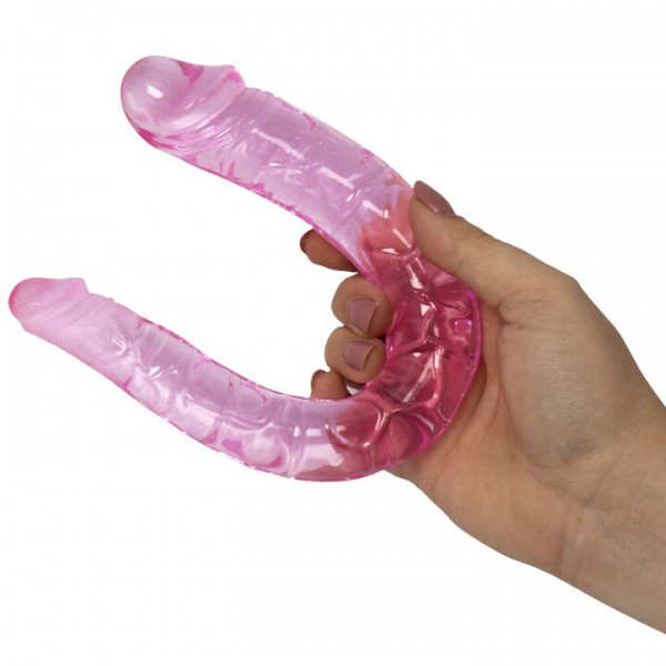 Hot Pink Double Dildo - 11.5 Inch