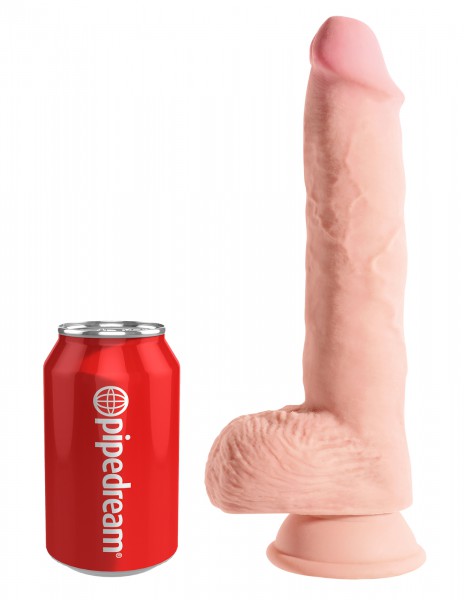 10" Fat + Balls Triple Density 3D Cock