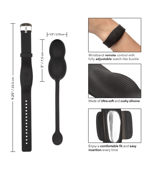 Wristband Remote Ultra-Soft Kegel