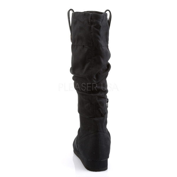 Microfiber Renaissance Pull-On Mid-Calf Boot — image 8 of 8