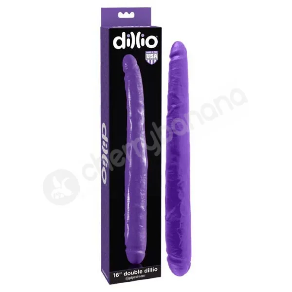 Dillio Purple 16'' Double Dong