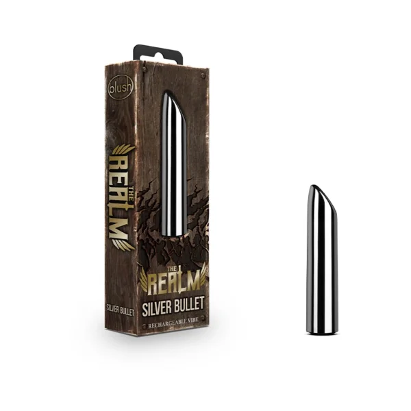 The Realm - Silver Rechargeable Bullet