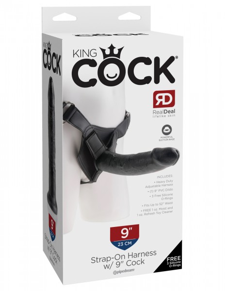 Strap-On Harness + 9" Cock