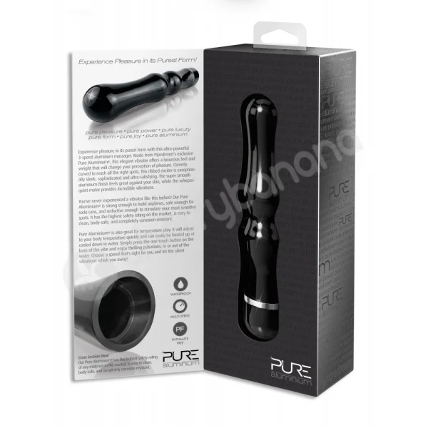 Pure Aluminium Black Large Vibrator