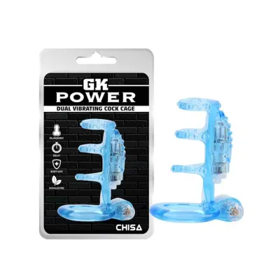 Dual Vibrating Cock Cage