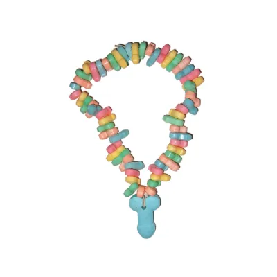 Super Fun Penis Candy Necklace Display Of 24