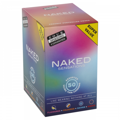 Assorted Naked Condoms x50