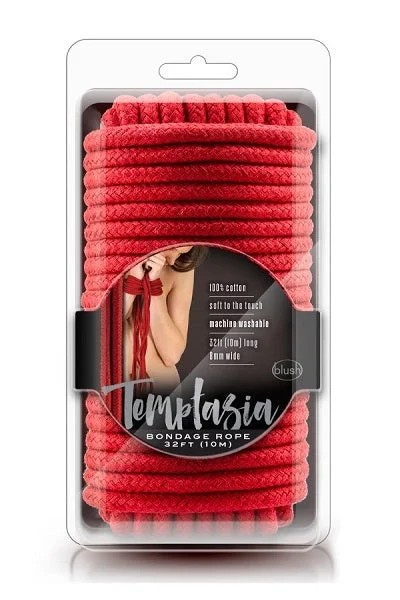 Blush Temptasia Red Bondage Rope 32 Feet