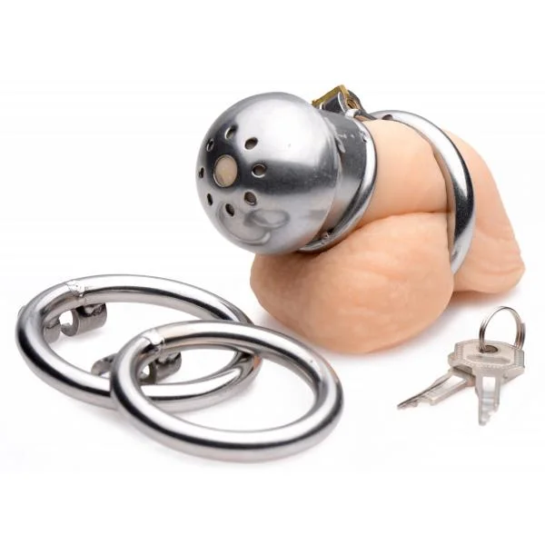 Exile Deluxe Locking Stainless Steel Confinement Cage