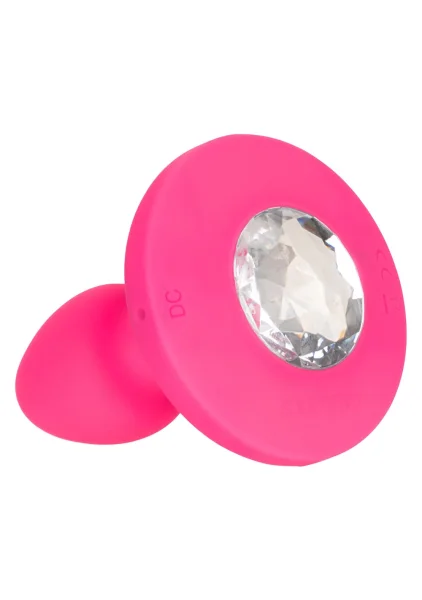 Cheeky Gems Silicone Rechargeable Vibrating Small Anal Probe By CalExotics - Blue